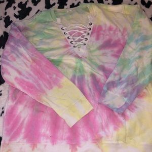 Tie dye sweater